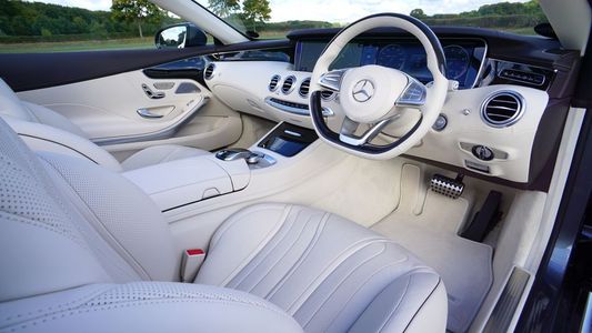 Car interior seats cleaning
